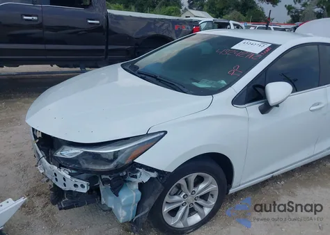 2019 Chevrolet Cruze Lt из США, поврежденный, VIN 1G1BE5SM7K7120971